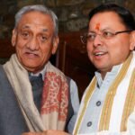 पूर्व मुख्यमंत्री विजय बहुगुणा ने मुख्यमंत्री धामी से की शिष्टाचार भेंट…